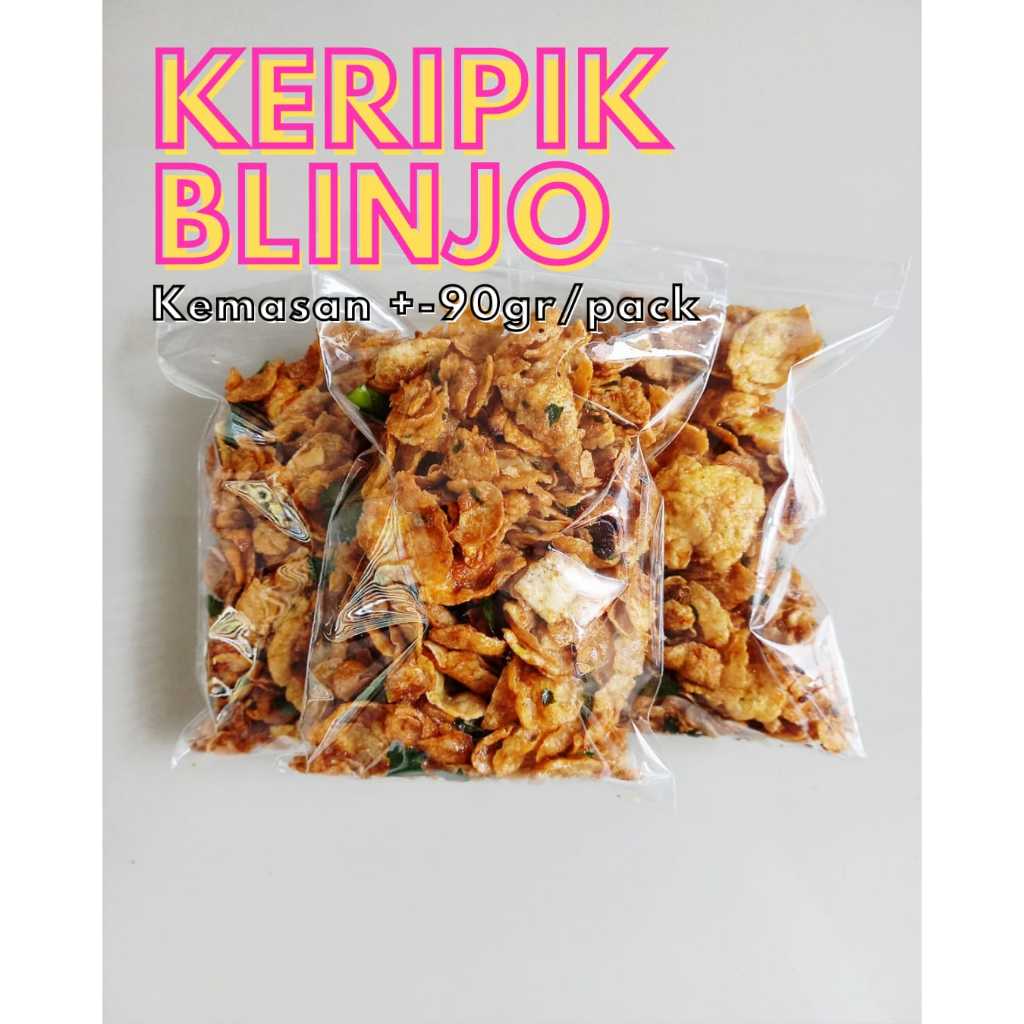 

Snack/Cemilan Blinjo Ping Ping Pedas Manis 90gr