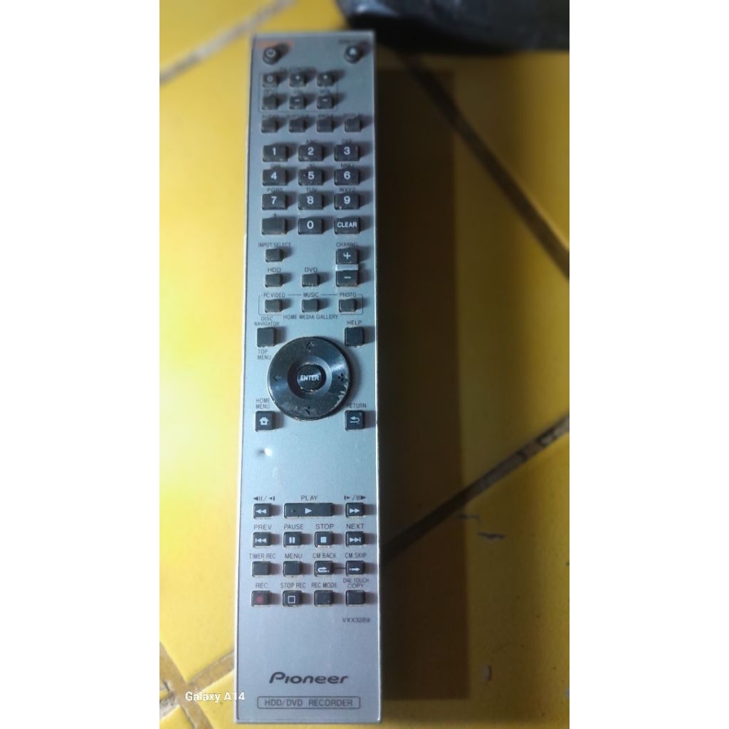 remote HDD/DVD RECORDER  pioneer