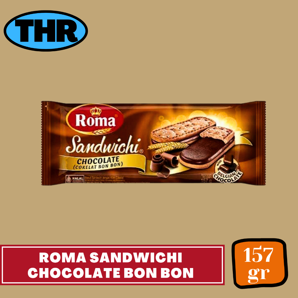 

Roma Biskuit Sandwichi Chocolate Bon Bon 157gr