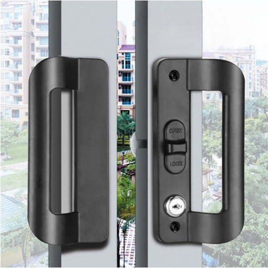 Door Lock Kunci Pintu Geser Kuncian Pintu Lemari Kamar Tidur Ruangan Rumah Premium