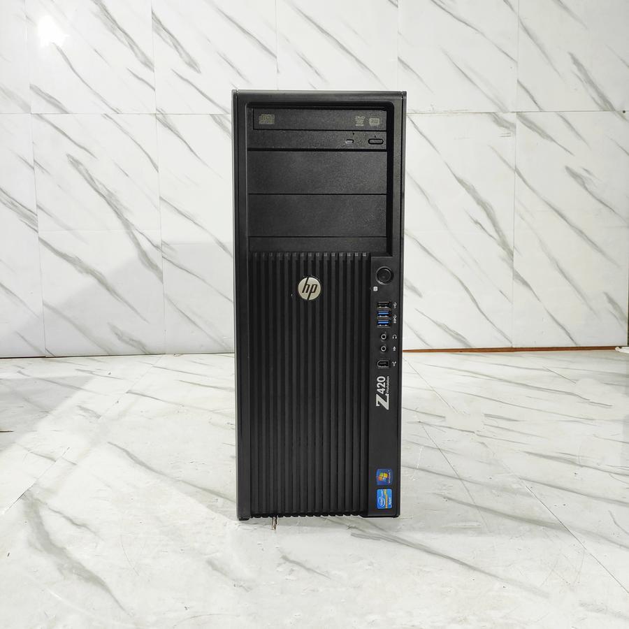 PC Server HP Z420 Workstation Intel Xeon E5 1620 RAM 16GB HDD 500GB ( BERGARANSI )