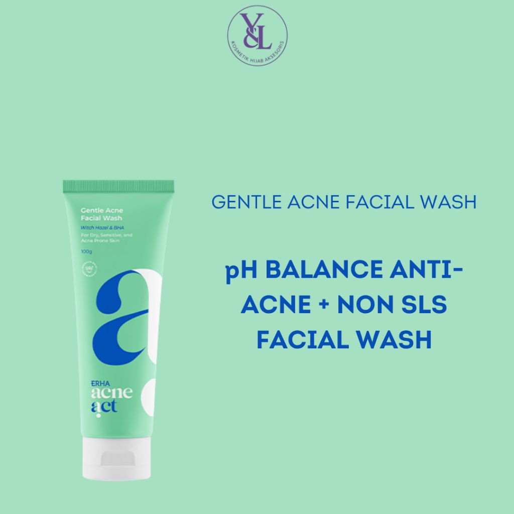 ERHA GENTLE ACNE FACIAL WASH