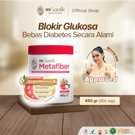 Metafiber mGanik, Rasa Leci 450gr