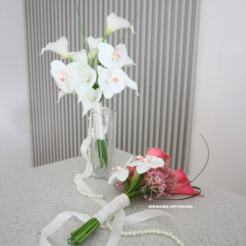 HAND BOUQUET | KOREAN HAND BOUQUET | WEDDING / ENGAGEMENT | BUNGA TANGAN | CALLA LILY