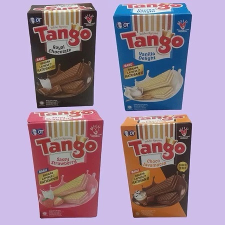 

( PERBOX ISI 20 ) Tango Wafer 500an - wafer renyah manis isi 20 x 5gr