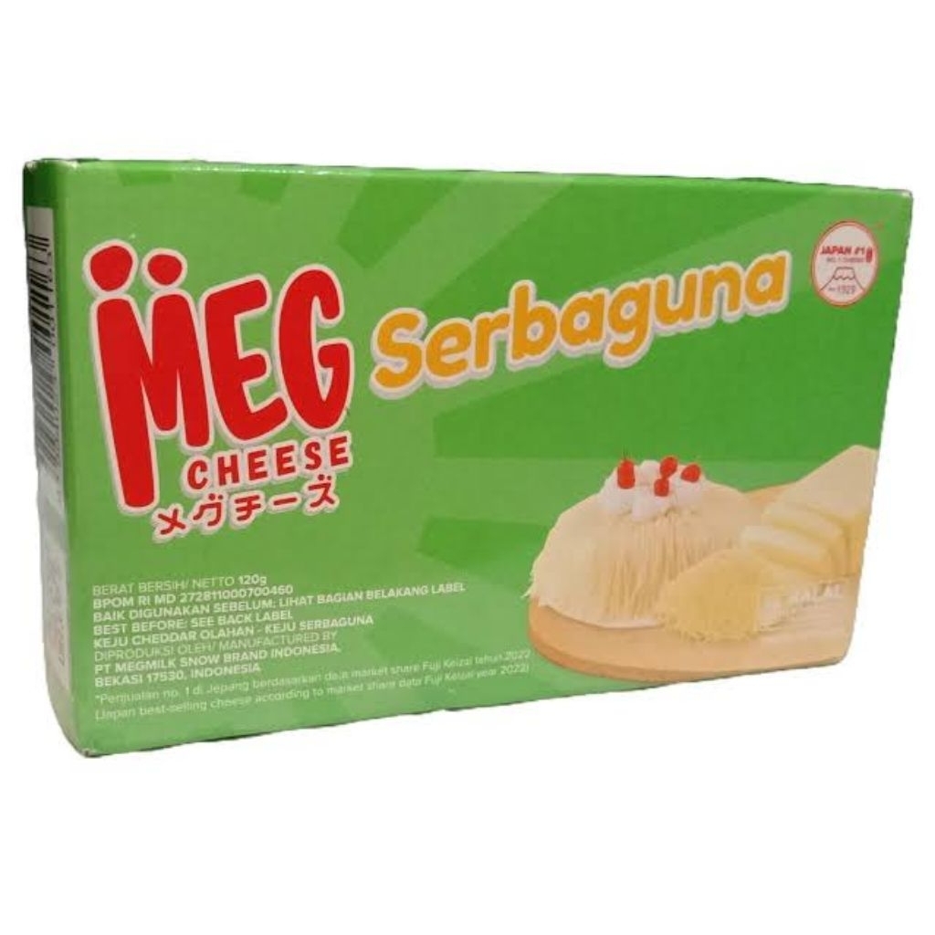 

MEG cheese keju serbaguna 120 gram
