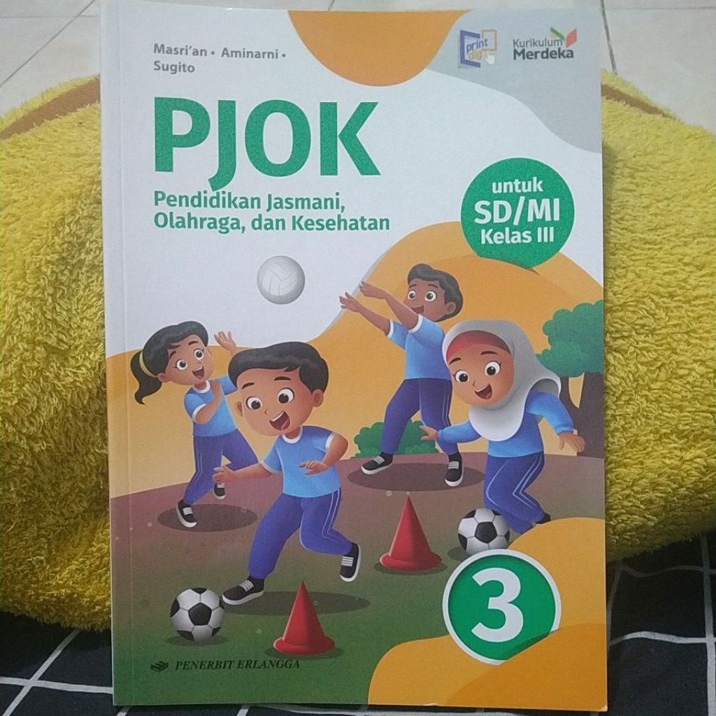 BUKU PAKET PJOK ERLANGGA KELAS 3 SD
