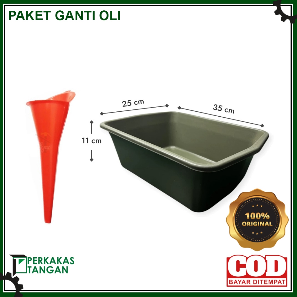 PAKET KOMPLIT CORONG + WADAH OLI / GANTI OLI MOTOR & MOBIL