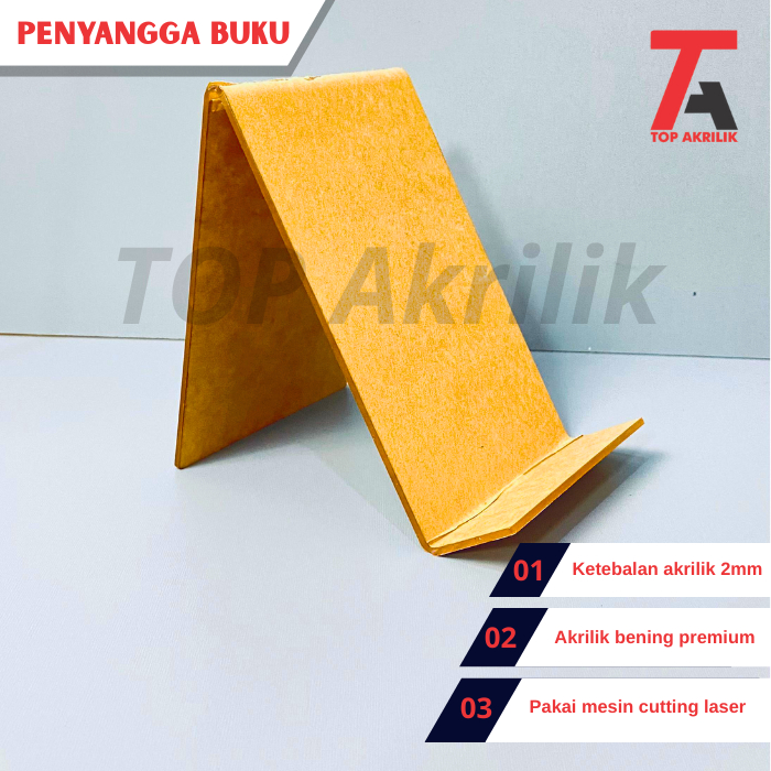 

Display Buku Akrilik Peyangga Buku Stand buku Akrilik Display Multifungsi