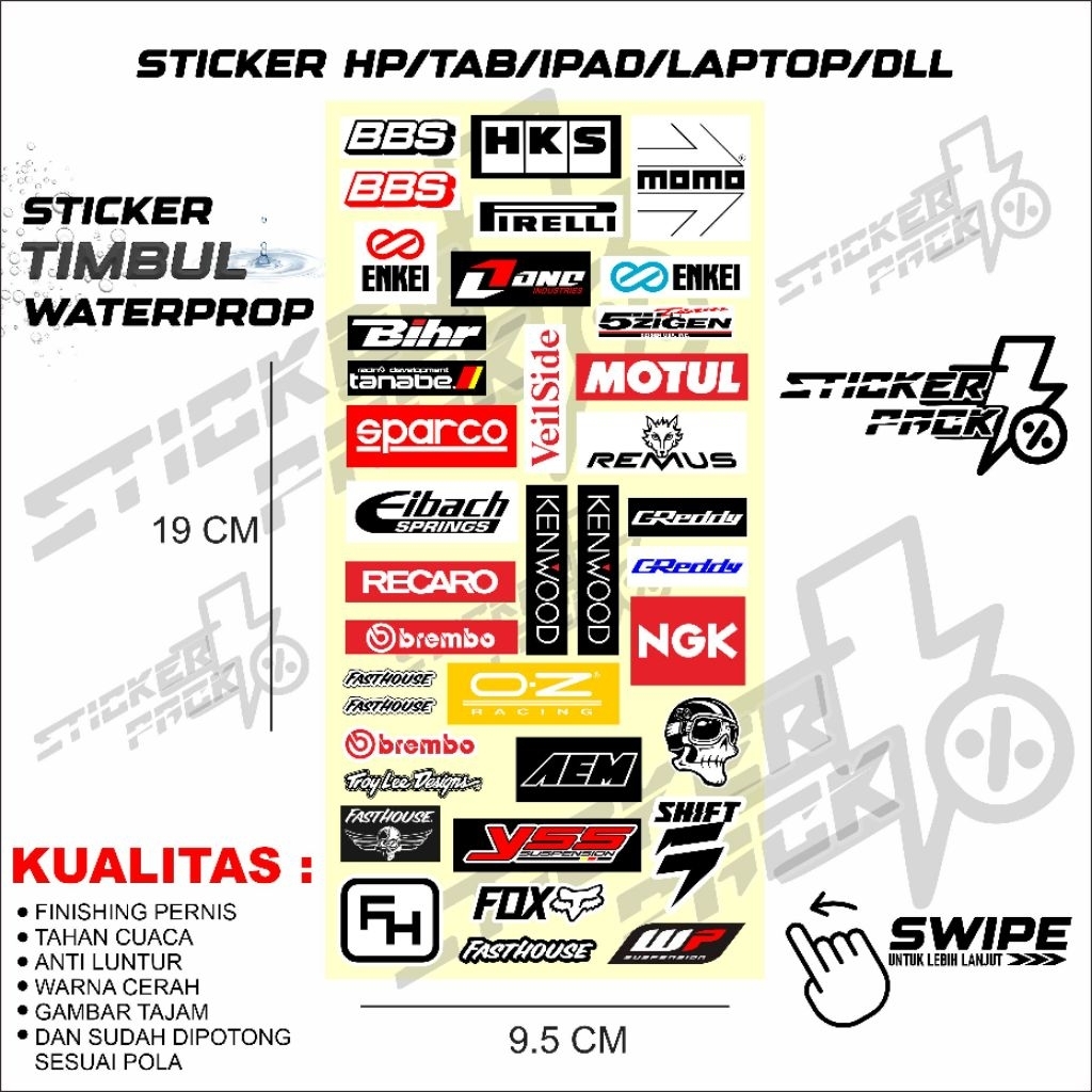 

Stiker Pack TIMBUL UV 3D Kotak Banyak Pilihan Dan Mudah Untuk Dipasang Tidak Lengket Ditangan