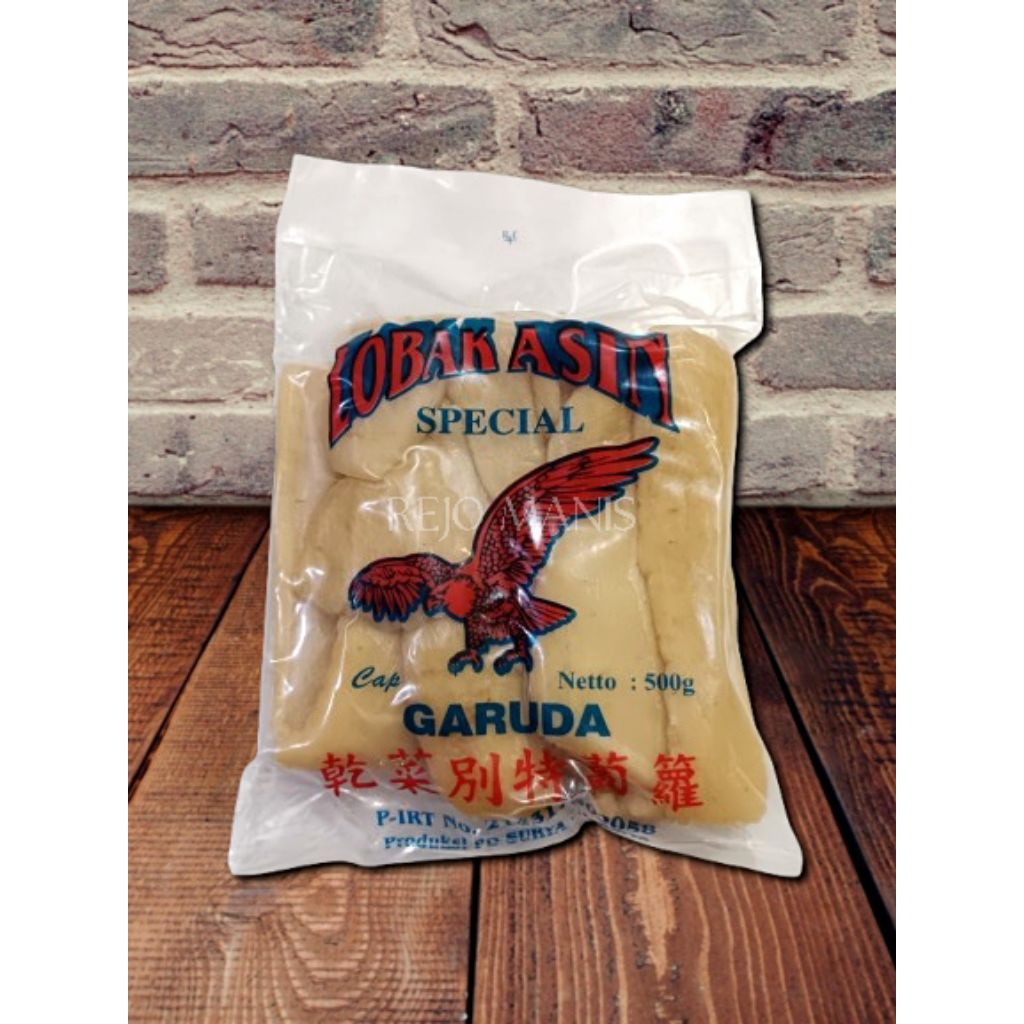 

Lobak asin cap garuda SPECIAL 500gram HALAL