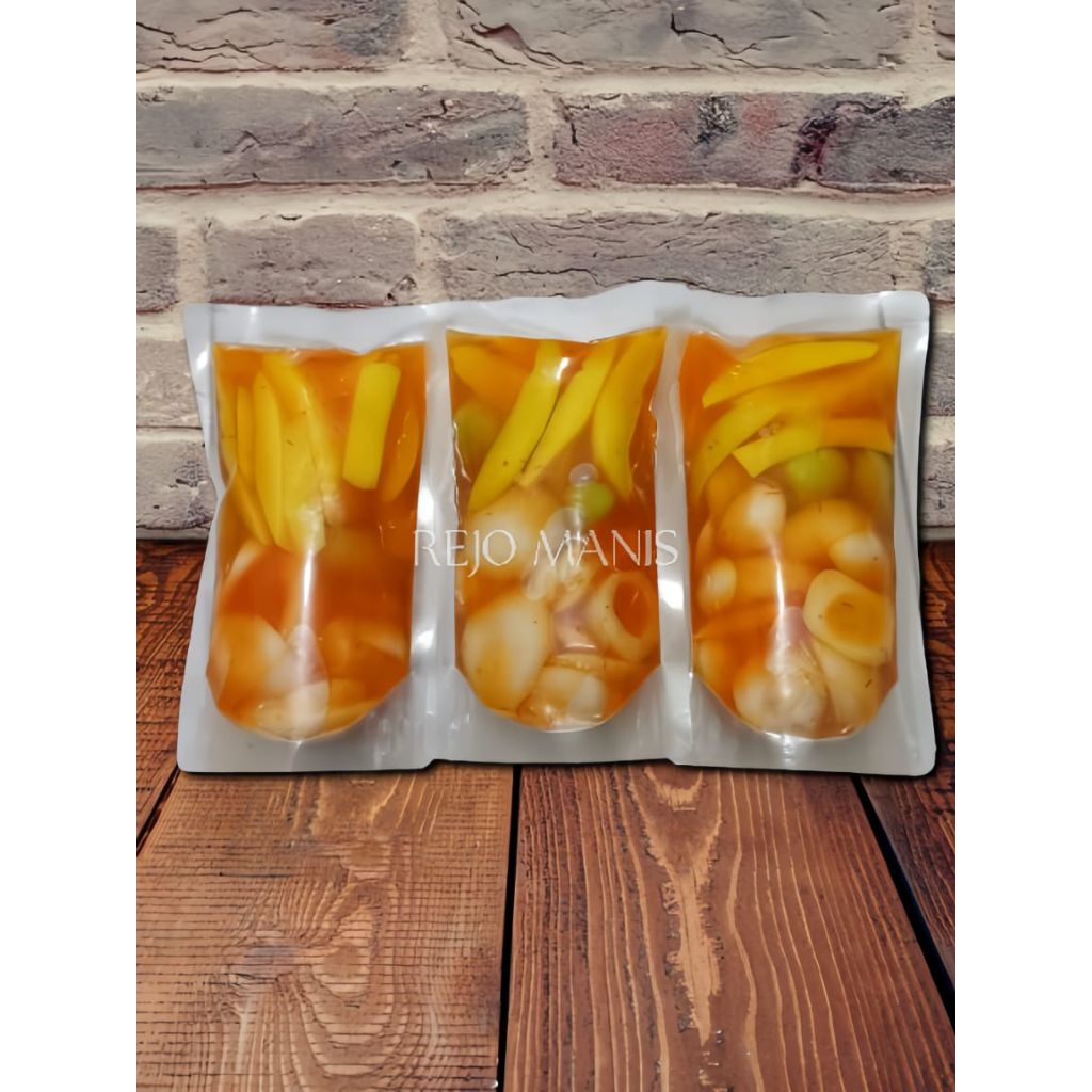 

manisan / asinan buah mix, salak,kedondong,mangga, 400 gram