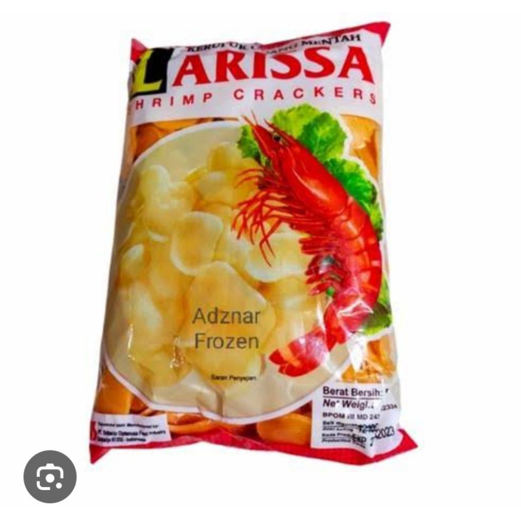 

KERUPUK LARISSA RASA UDANG 1 bks/500gr