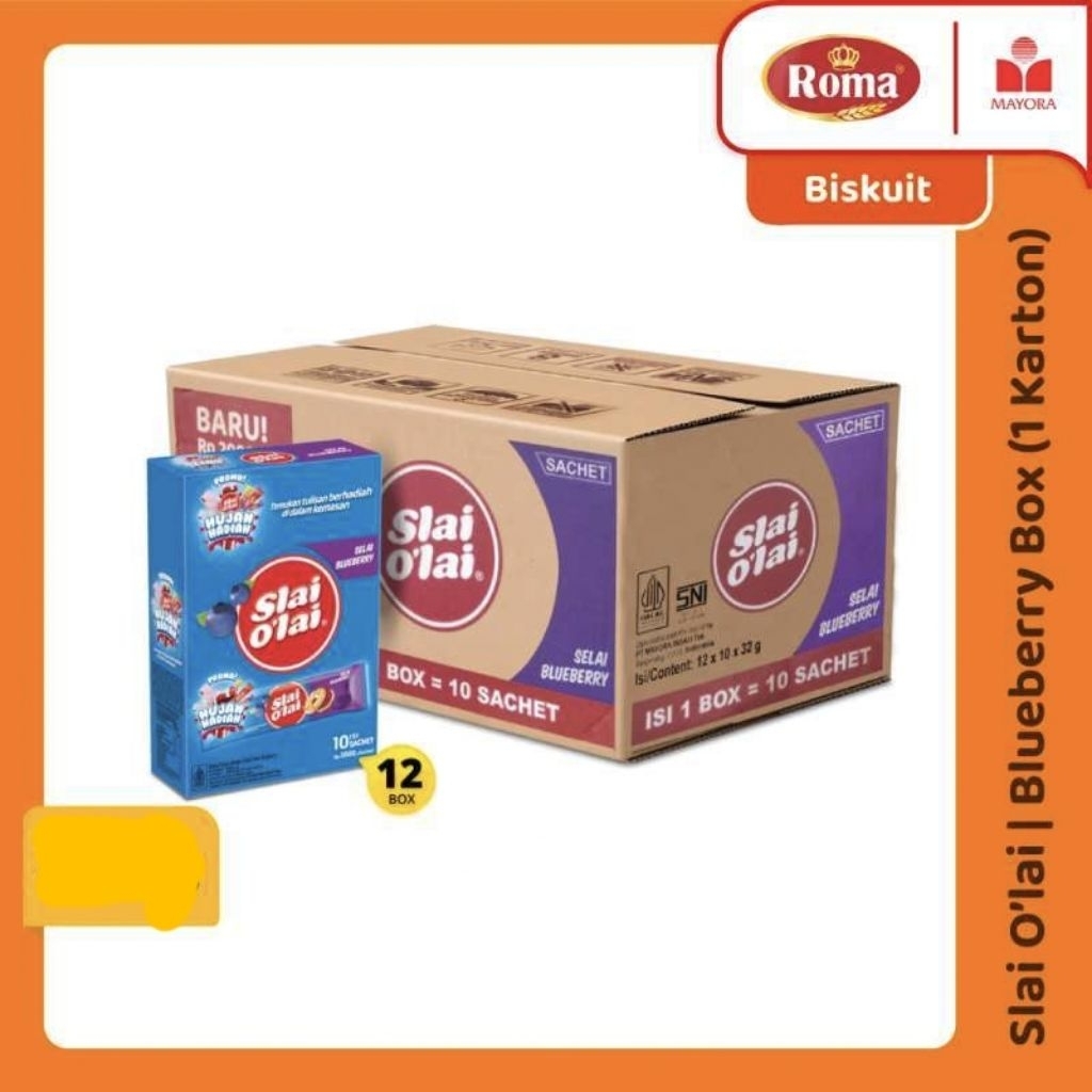 

Slai O'lai 1karton isi 12box