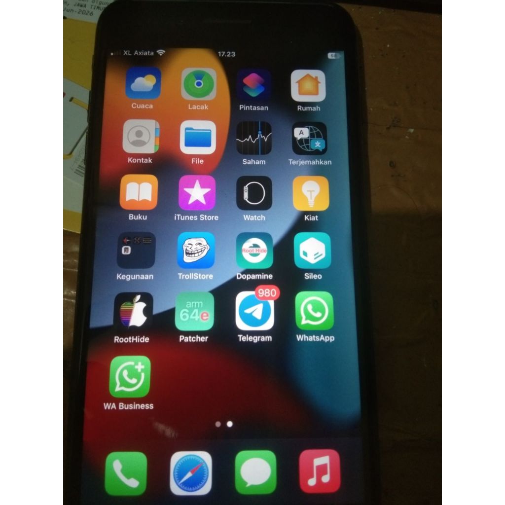 Iphone 7 plus 128gb Bekas