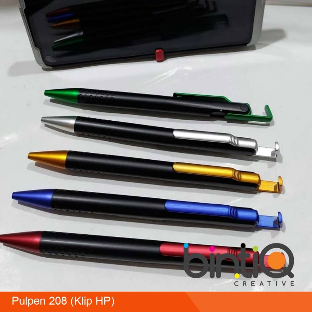 

Souvenir Pulpen / Pen 208 ( Klip HP ) - POLOS