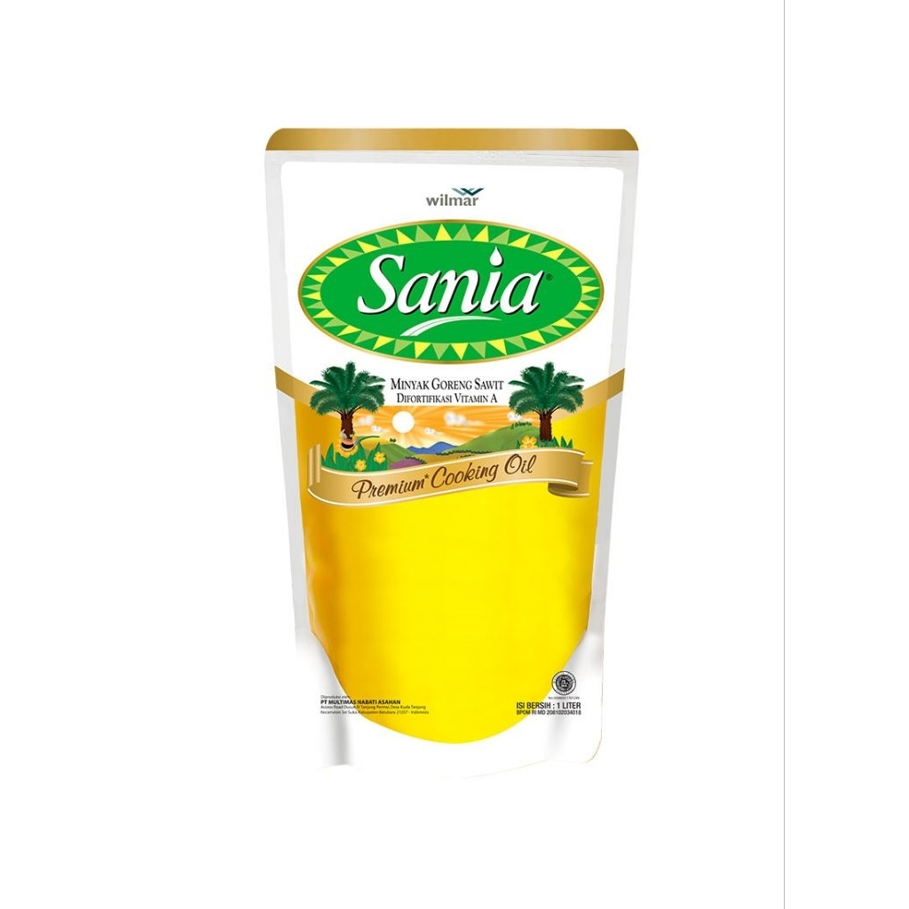 

Sania 1liter Minyak Goreng Pouch