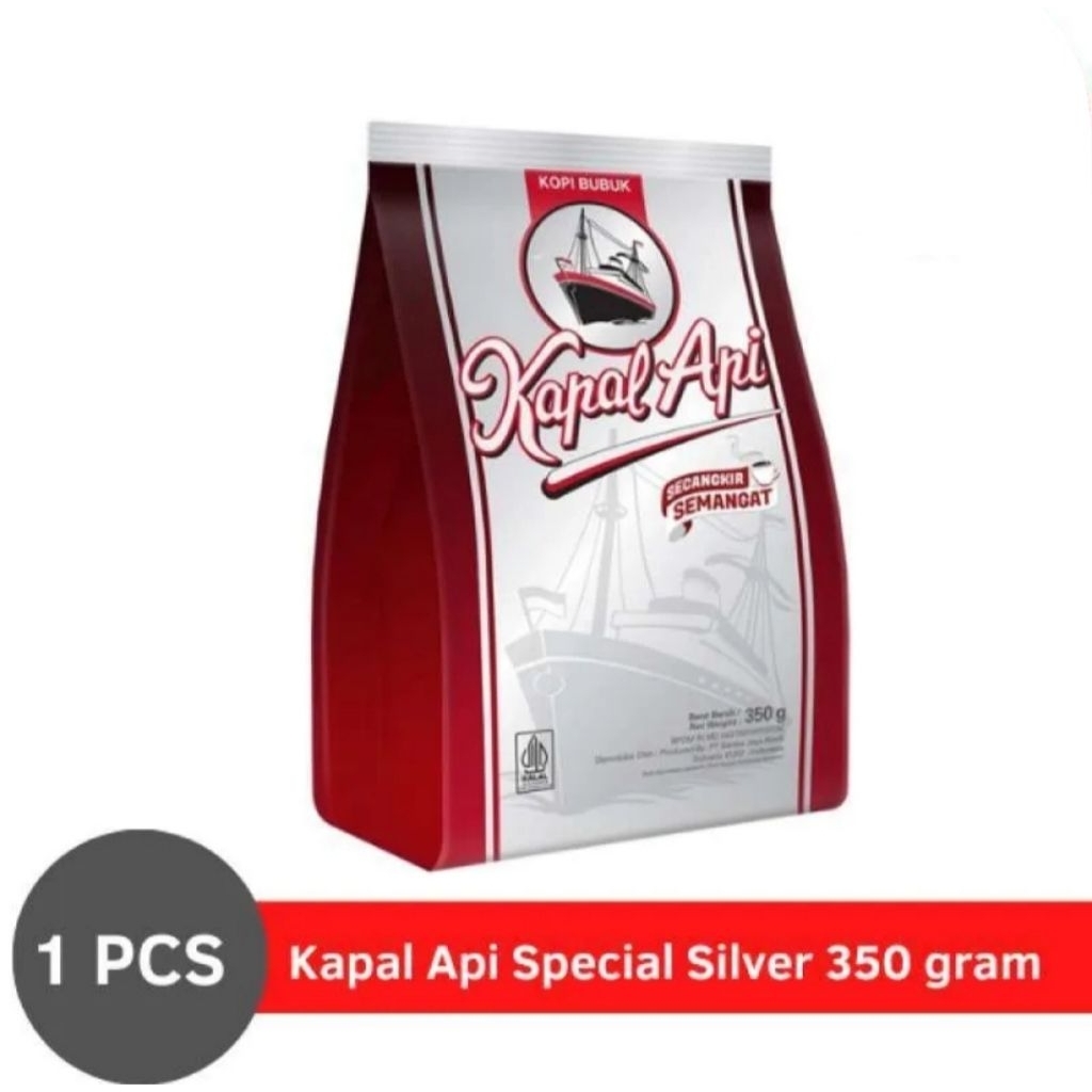 

Kopi Kapal Api Spesial Silver 350Gram/1Pcs