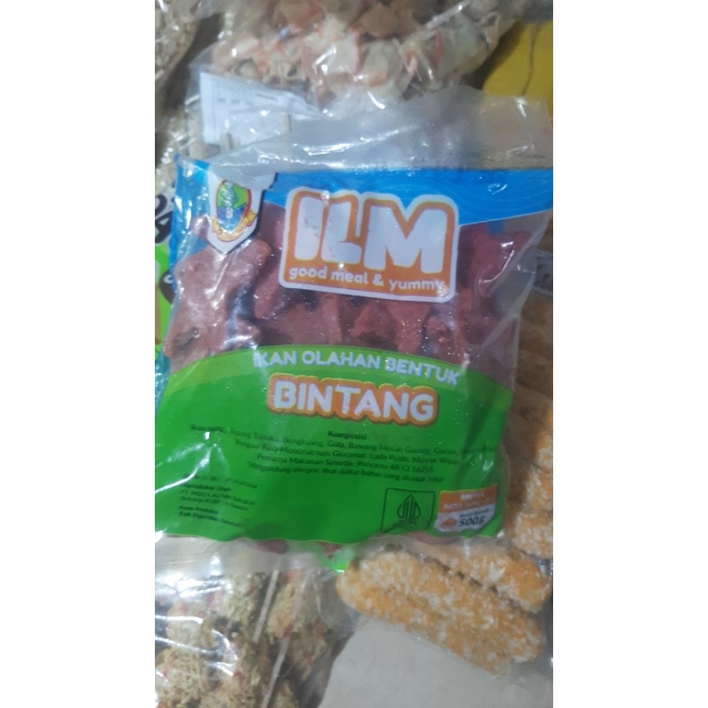 

Tempura bintang sosis 500gr | olahan ikan