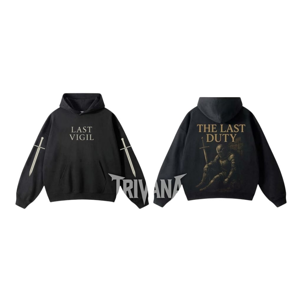 Hoodie Last Vigil – Jaket Dark Knight Medieval Gothic