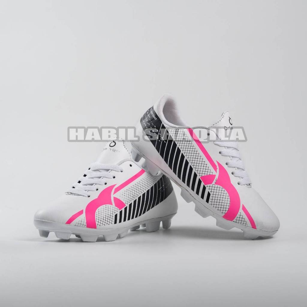 Sepatu Bola Anak Ortus Catalyst Liberte V3 White Pink