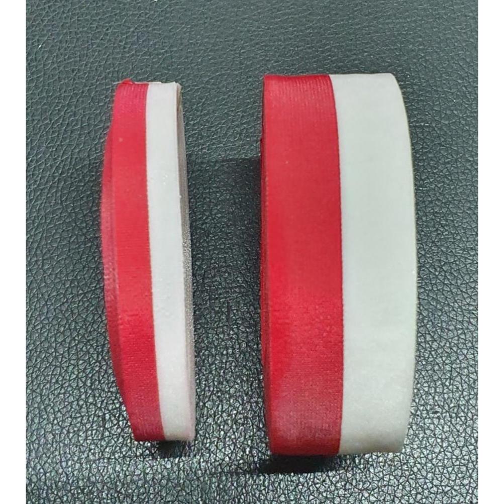 

Pita Satin Merah Putih Bendera 15mm / 30 mm