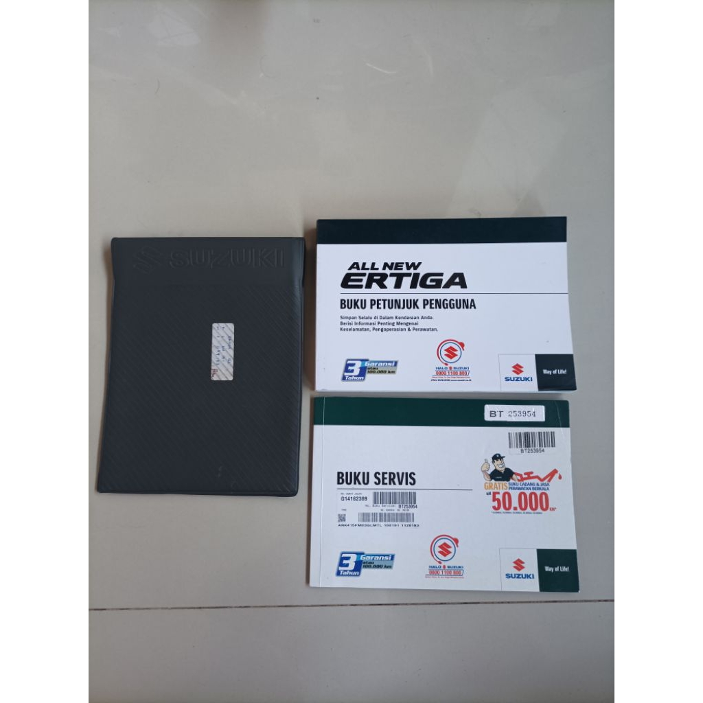Manual Book dan Buku service Suzuki All New Ertiga