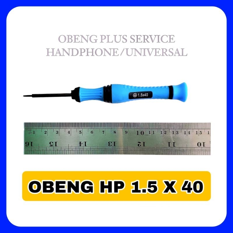 Obeng Service Screwdriver HP plus + 1.5 x 40