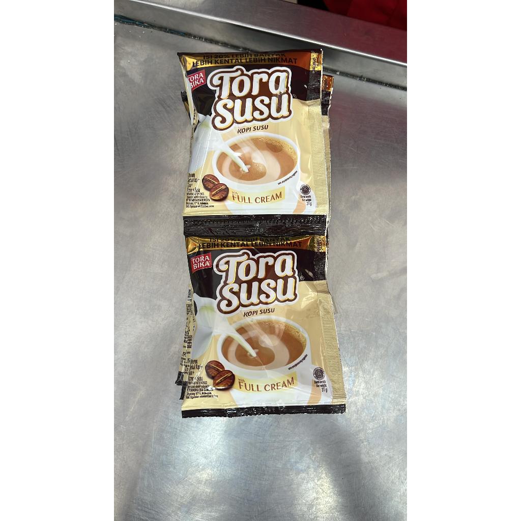 

KOPI SACHET TORABIKA (TORA SUSU - SUSU FULL CREAM, TORA BIKA JAHE SUSU, TORA BIKA DUO KOPI + GULA)