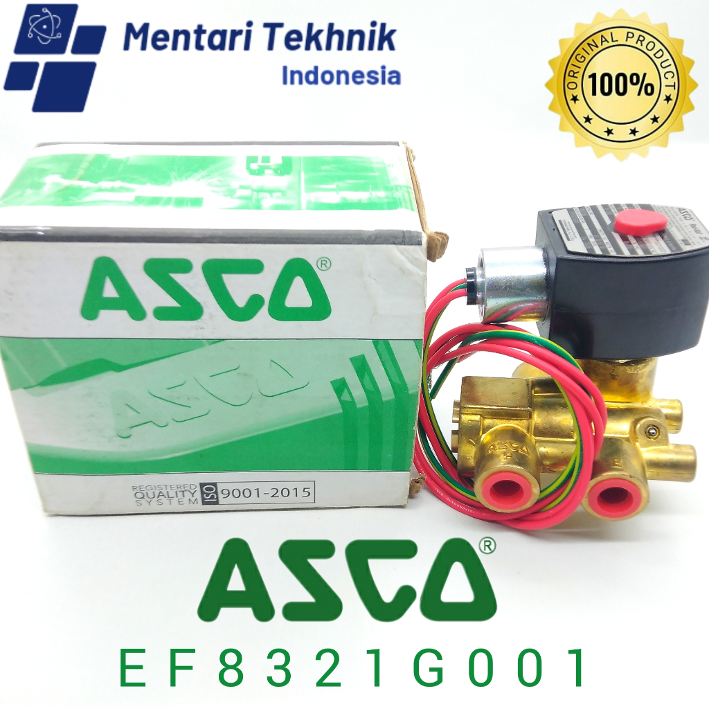ASCO EF8321G001  1/4'' 110V Quick Exhaust Solenoid Valve 3way
