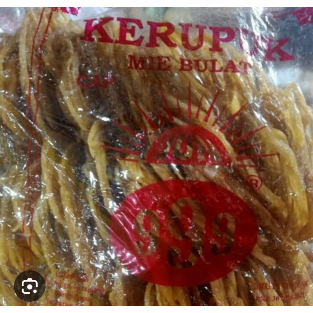 

KERUPUK MIE BULAT 999 / 1 bks