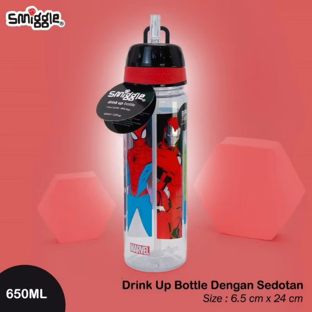 Botol Smiggle Marvel Avanger 650 ML