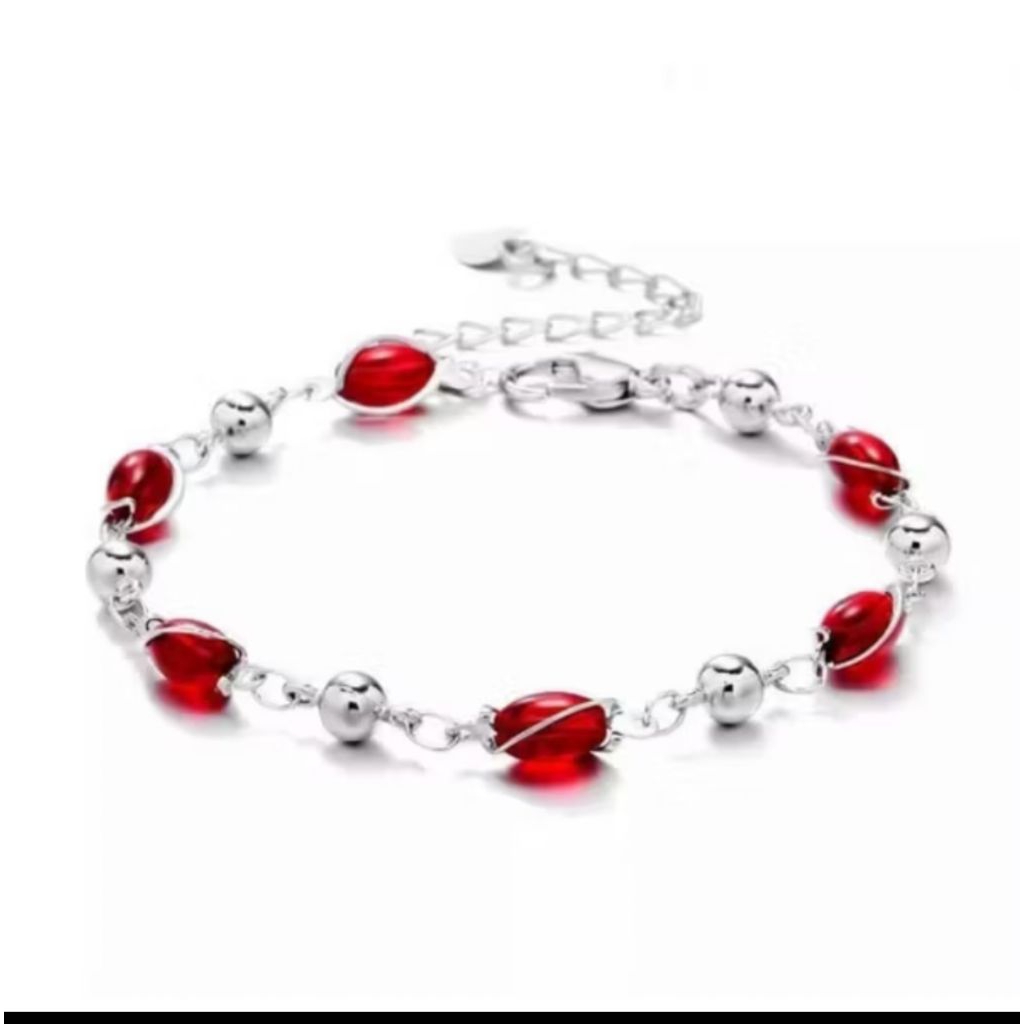 GELANG TANGAN PERMATA BATUU WARNA WARNI DEWASA