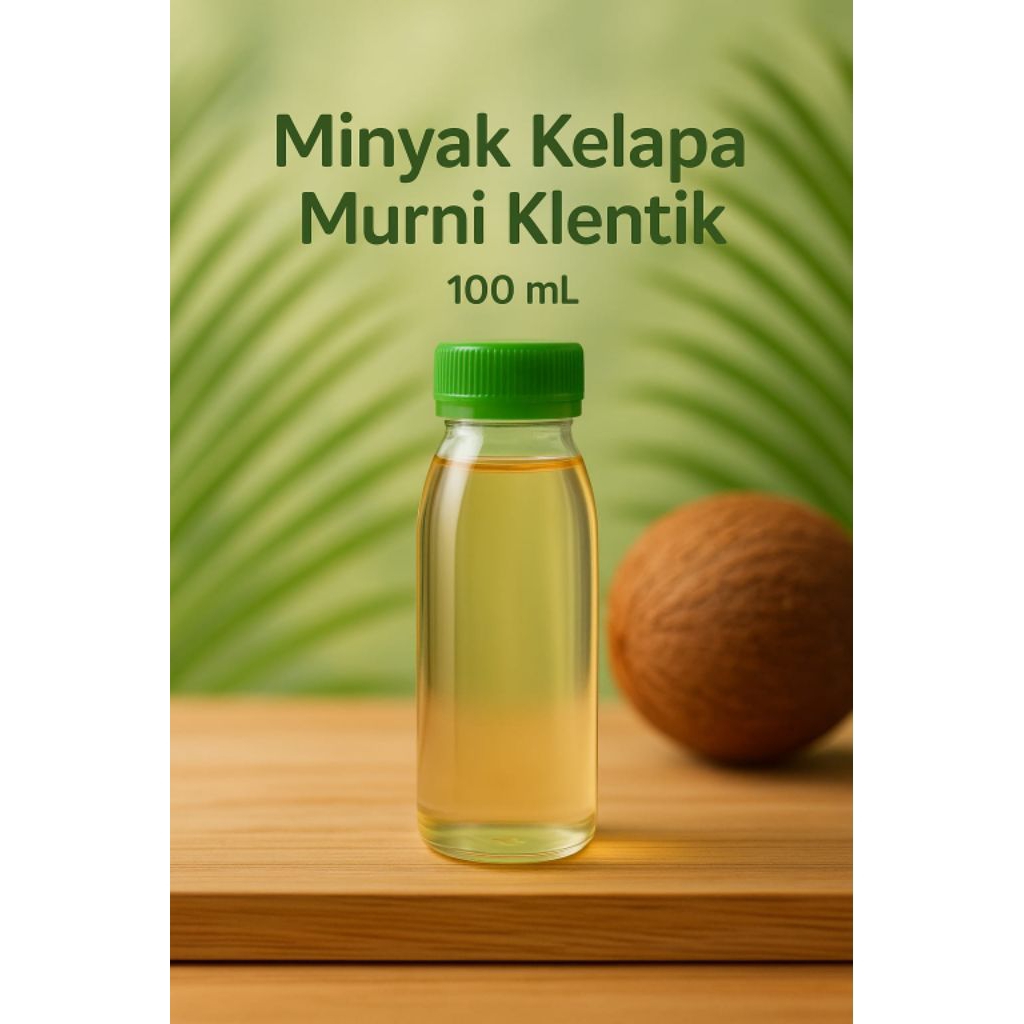 

Minyak kelapa murni KLENTIK 100ml