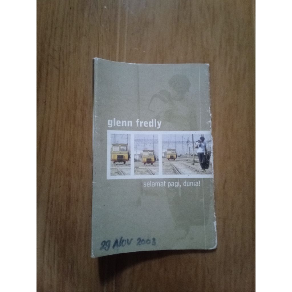 hanya cover kaset glenn fredly - selamat pagi dunia | tanpa kaset