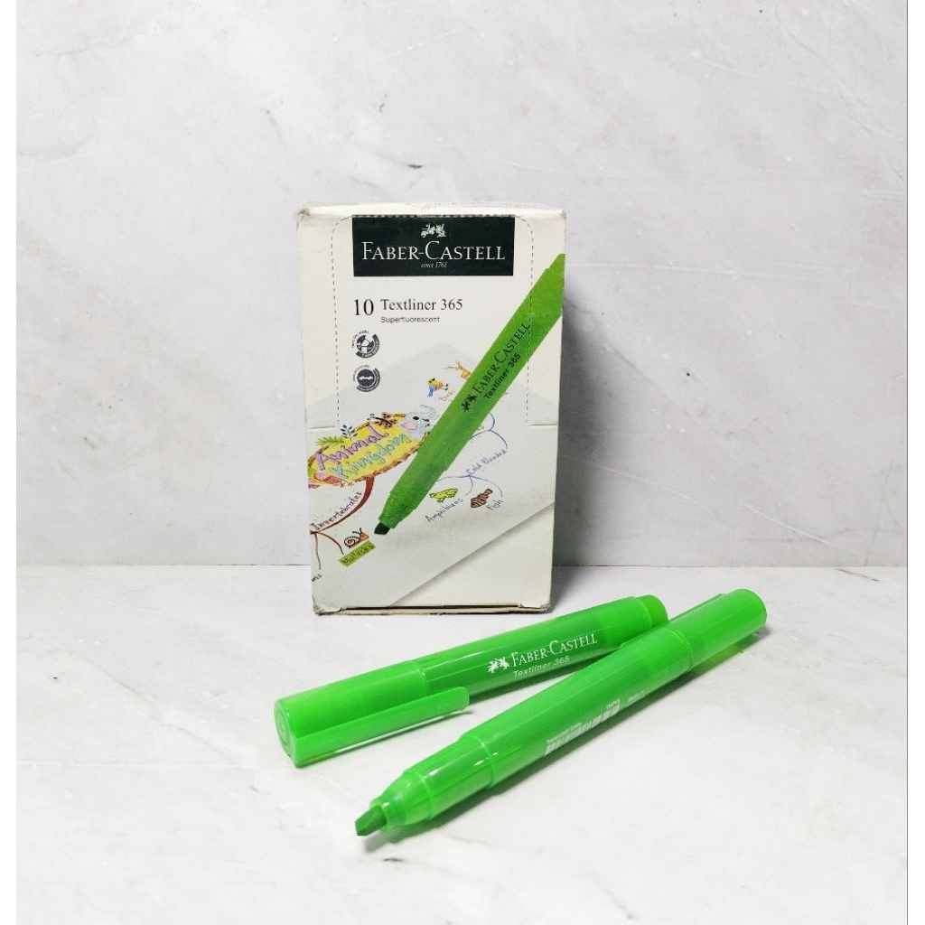 

STABILO FABER CASTELL / TEXTLINER 365 FABER - CASTELL / STABILO HIJAU NEON - FABER-CASTELL