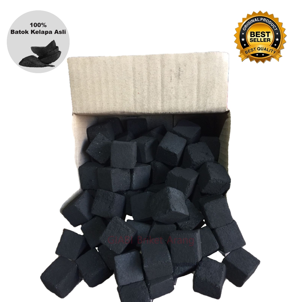 Arang Briket Batok Kelapa - Briket Arang Giabi Premium