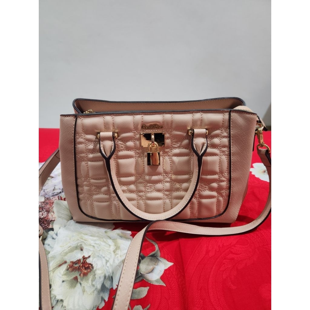 Tas Wanita Carlo Rino Original - Pink, Mewah, Mulus