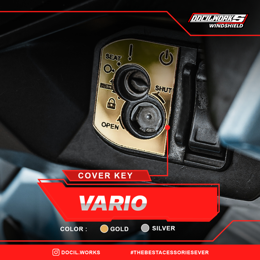 Emblem Cover Kunci Vario Kotak Kunci Vario 125 Vario 150 CBS ISS (2015-2020)