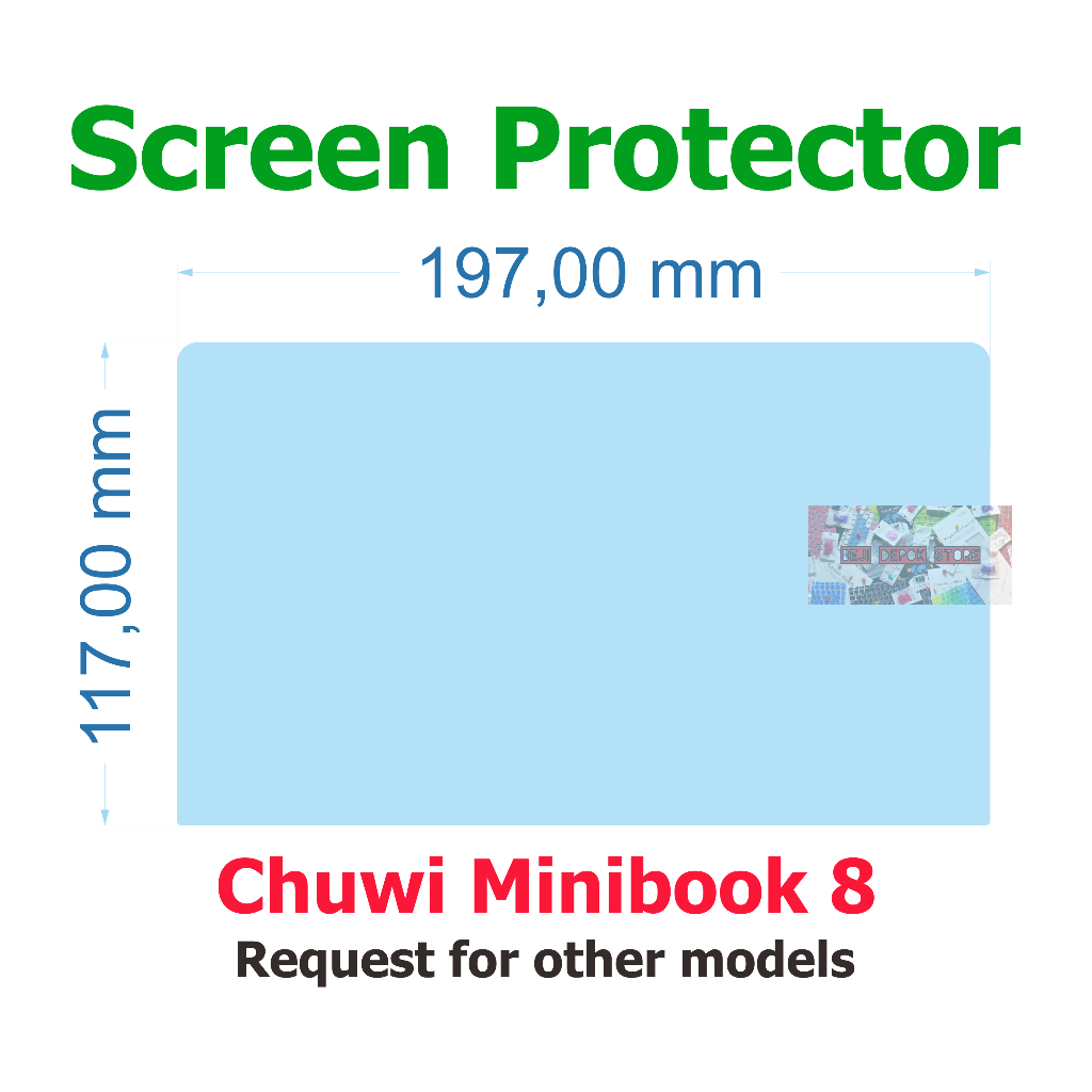 Screen Guard Chuwi Minibook 8