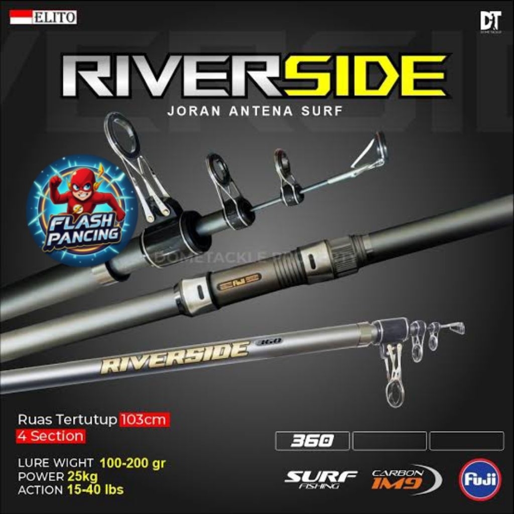 JORAN SURF ELITO RIVERSIDE 390/420/450 - JORAN PASIRAN RING FUJI ALCONITE