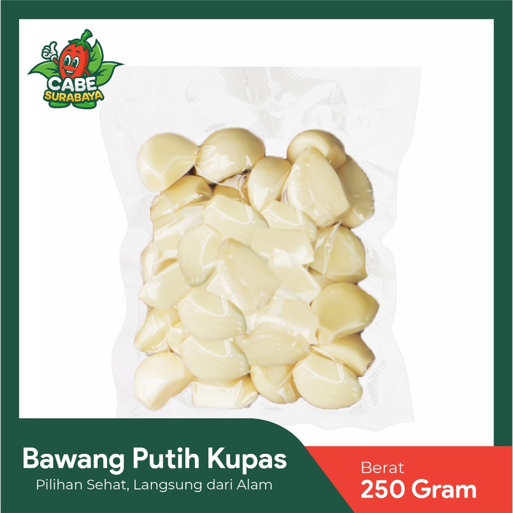 

Bawang Putih Kupas Fresh 250gr