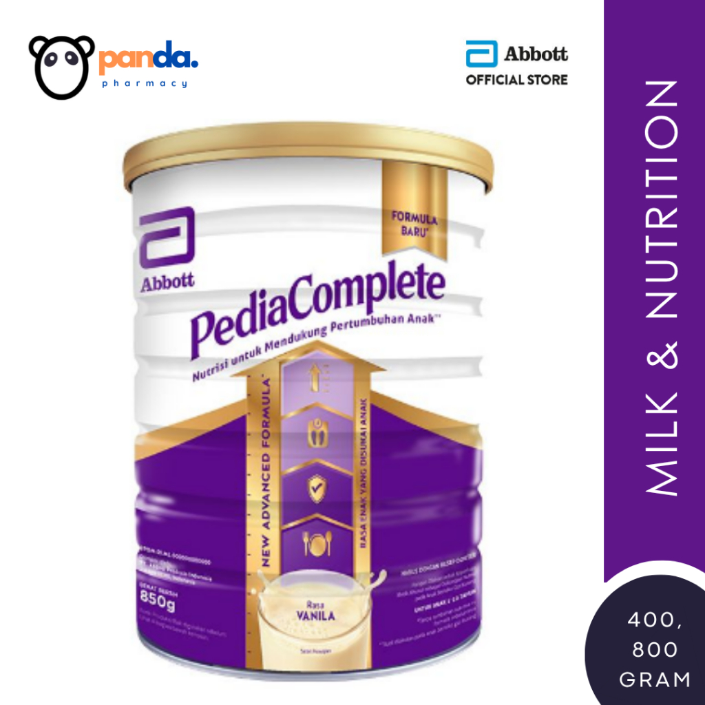 

[Susu] Pedia Complete Rasa Vanila 400 gram & 800 gram