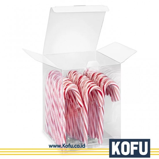 

13x13x18 Kotak Mika Transparan / Box Mika Bening / Mika boxes Packaging