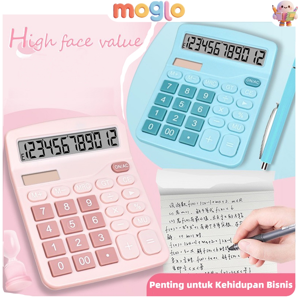 

Kalkulator Digital 12 Digit Surya (Baterai & Surya) Berkelas - Untuk Siswa, Keuangan & Kantor (Meja)