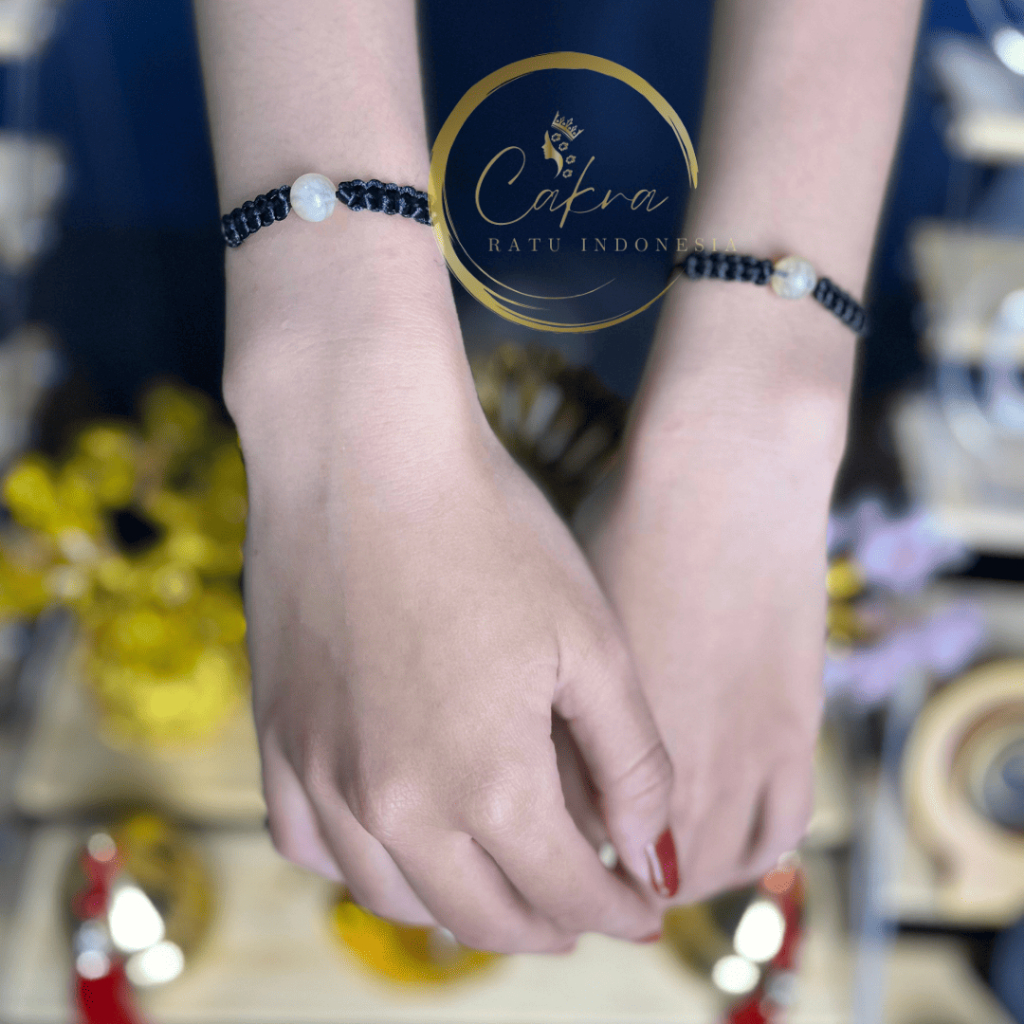 Gelang Shio Naga Dengan Tali Satin Premium