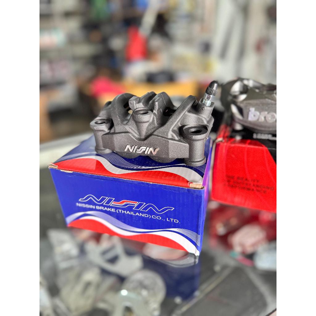 Kaliper Nissin Twin Africa 4P Import P100 Kaliper Nissin Twin Africa 4 Piston Import Pitch 100