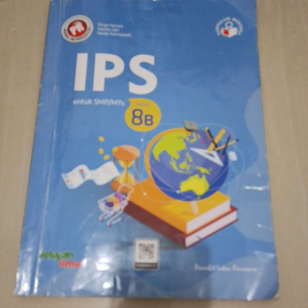 Buku Cetak IPS kelas 8 semester 2 Penerbit Intan Pariwara