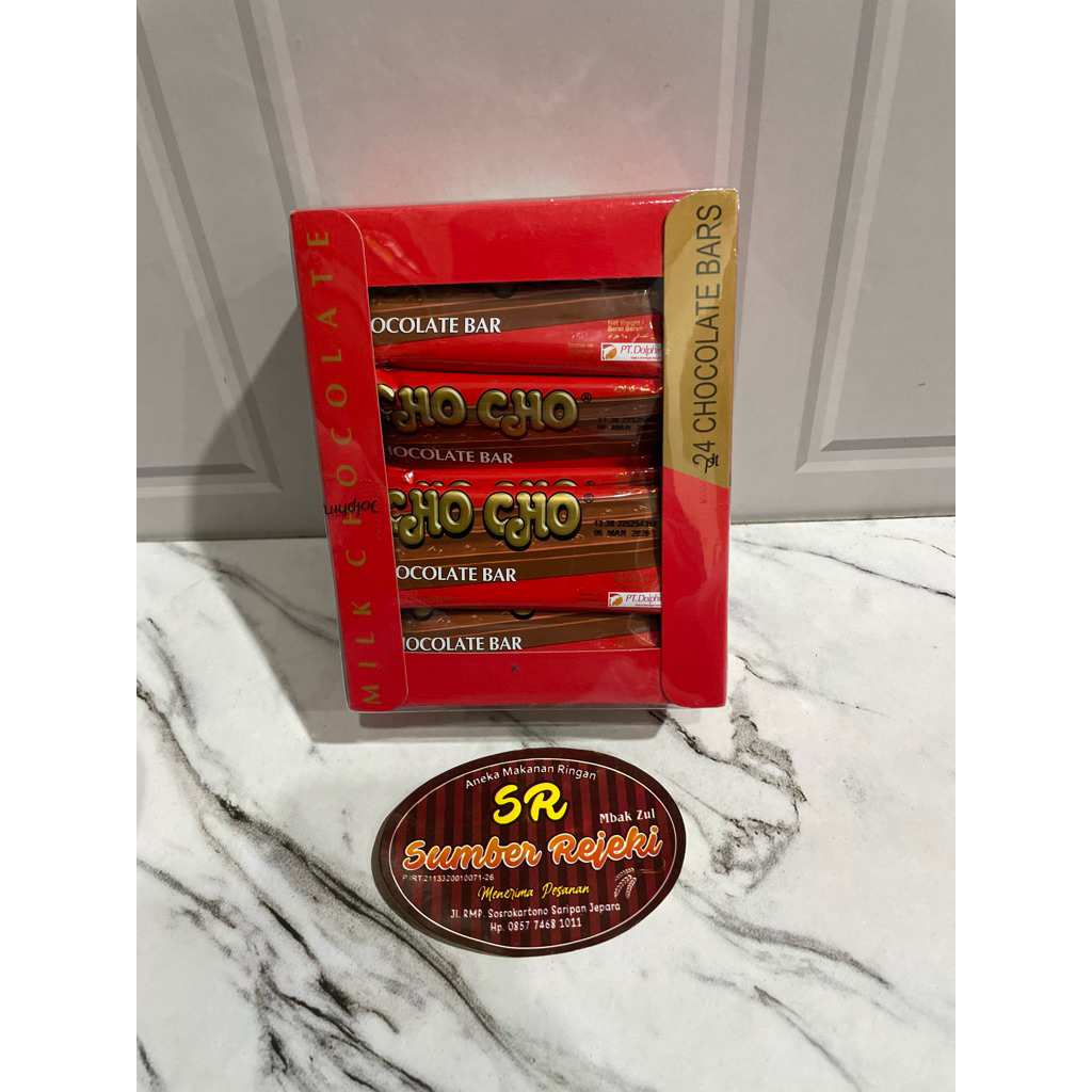 

CHO CHO CHOCOLATE BAR ISI 24 pcs