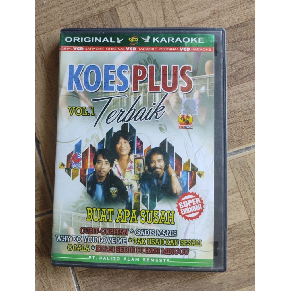 vcd KOES PLUS "terbaik" vol.1
